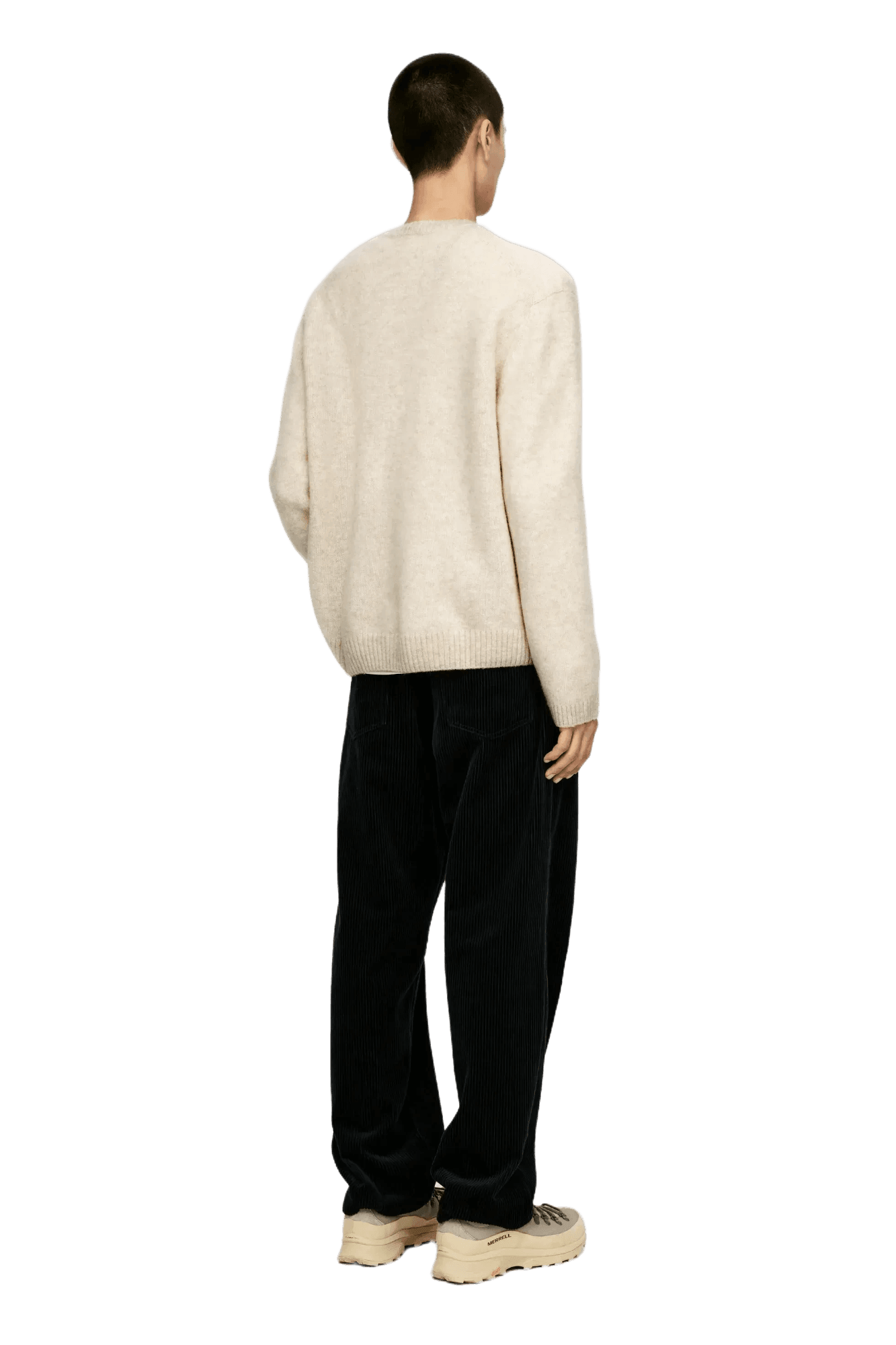 <tc>Arket</tc> เสื้อจัมเปอร์คอกลมผ้าขนสัตว์สำหรับผู้ชาย