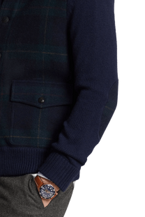 <tc>Ralph Lauren</tc> 男士 Polo 格紋羊毛開襟衫