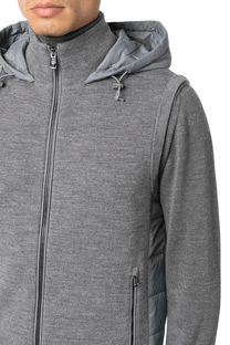 <tc>Ralph Lauren</tc> Suéter híbrido sin mangas con capucha para hombre