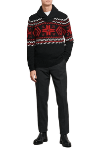 <tc>Ralph Lauren</tc> 男士雪花棉混紡套頭衫