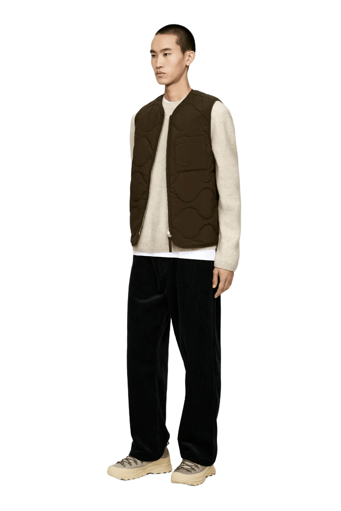 <tc>Arket</tc> เสื้อจัมเปอร์คอกลมผ้าขนสัตว์สำหรับผู้ชาย