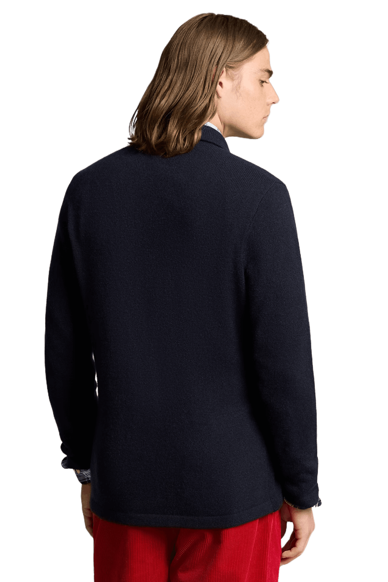 <tc>Ralph Lauren</tc> 男女通用羊絨西裝開襟衫