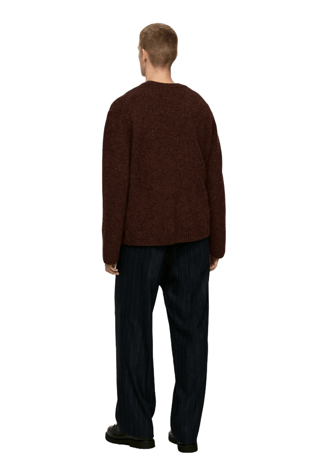 <tc>Arket</tc> เสื้อจัมเปอร์คอกลมผ้าขนสัตว์สำหรับผู้ชาย