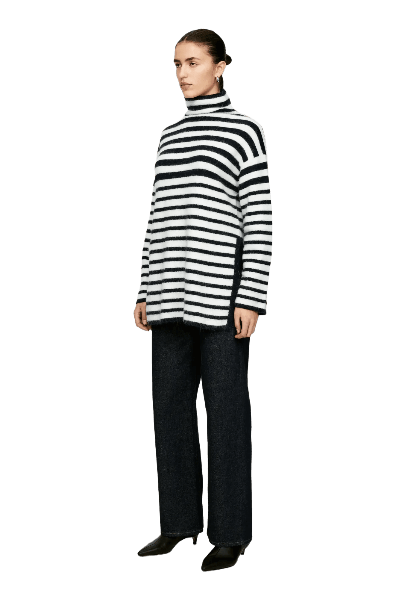 <tc>Arket</tc> 女士羊駝毛混紡煙囪毛衣