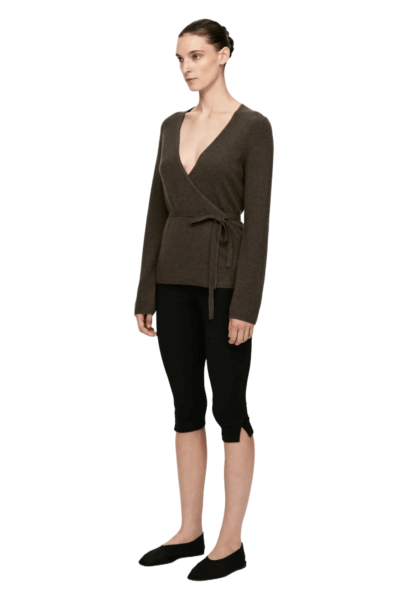 <tc>Arket</tc> 女士羊絨羊毛裹身開襟衫