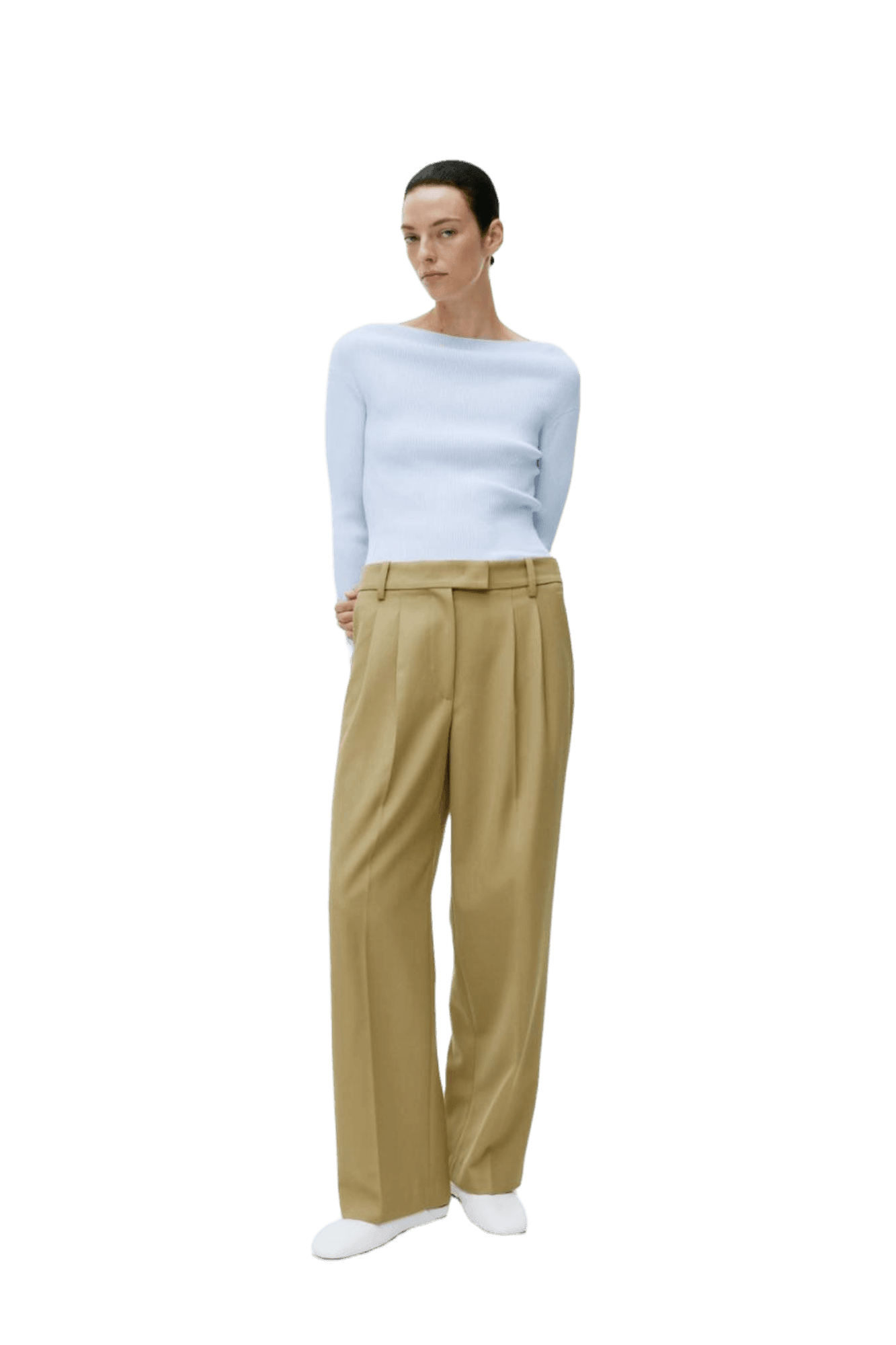 <tc>Arket</tc> 女式船領羅紋上衣