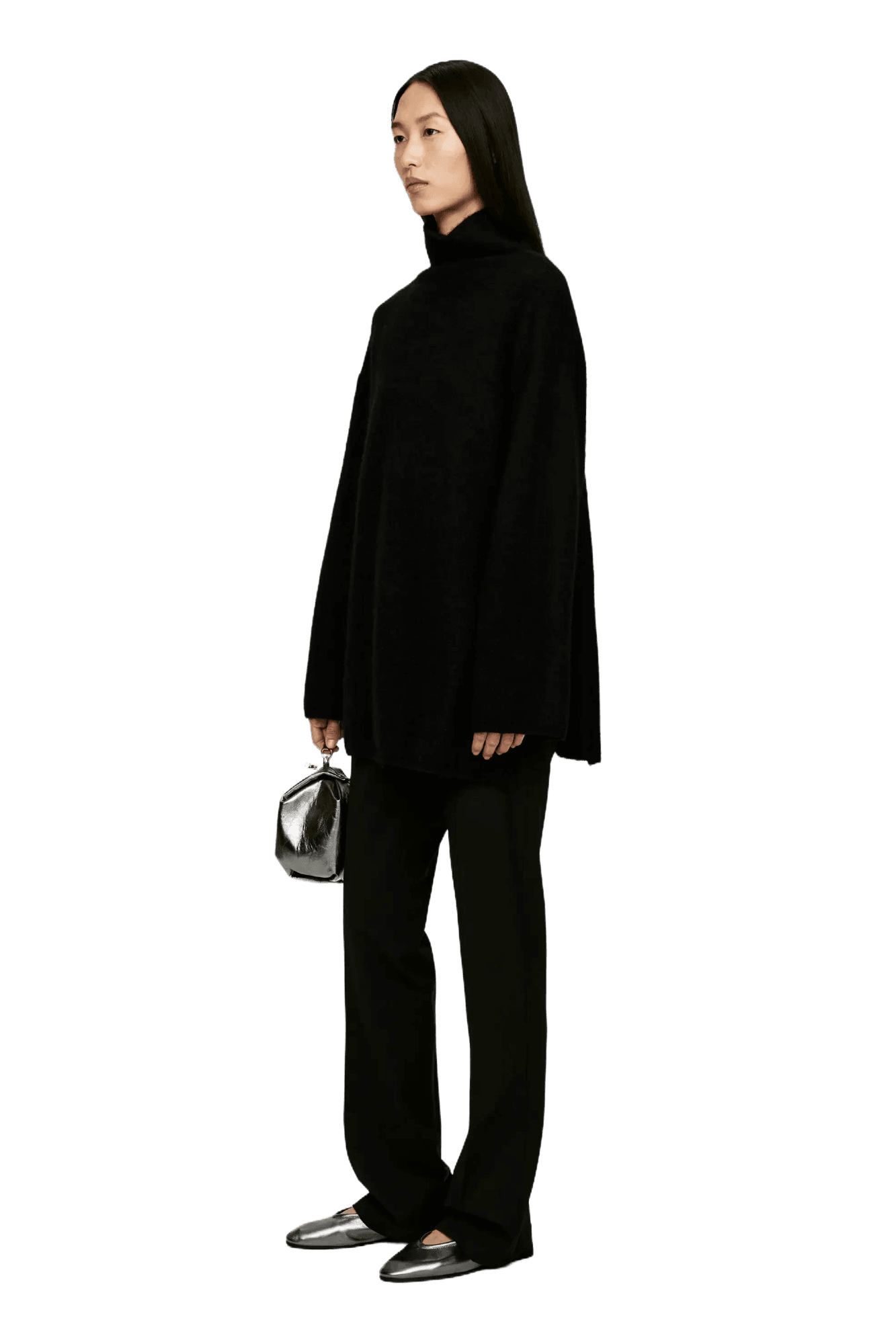 <tc>Arket</tc> 女士羊駝毛混紡煙囪毛衣