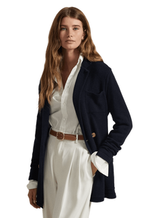<tc>Ralph Lauren</tc> 男女通用羊絨西裝開襟衫