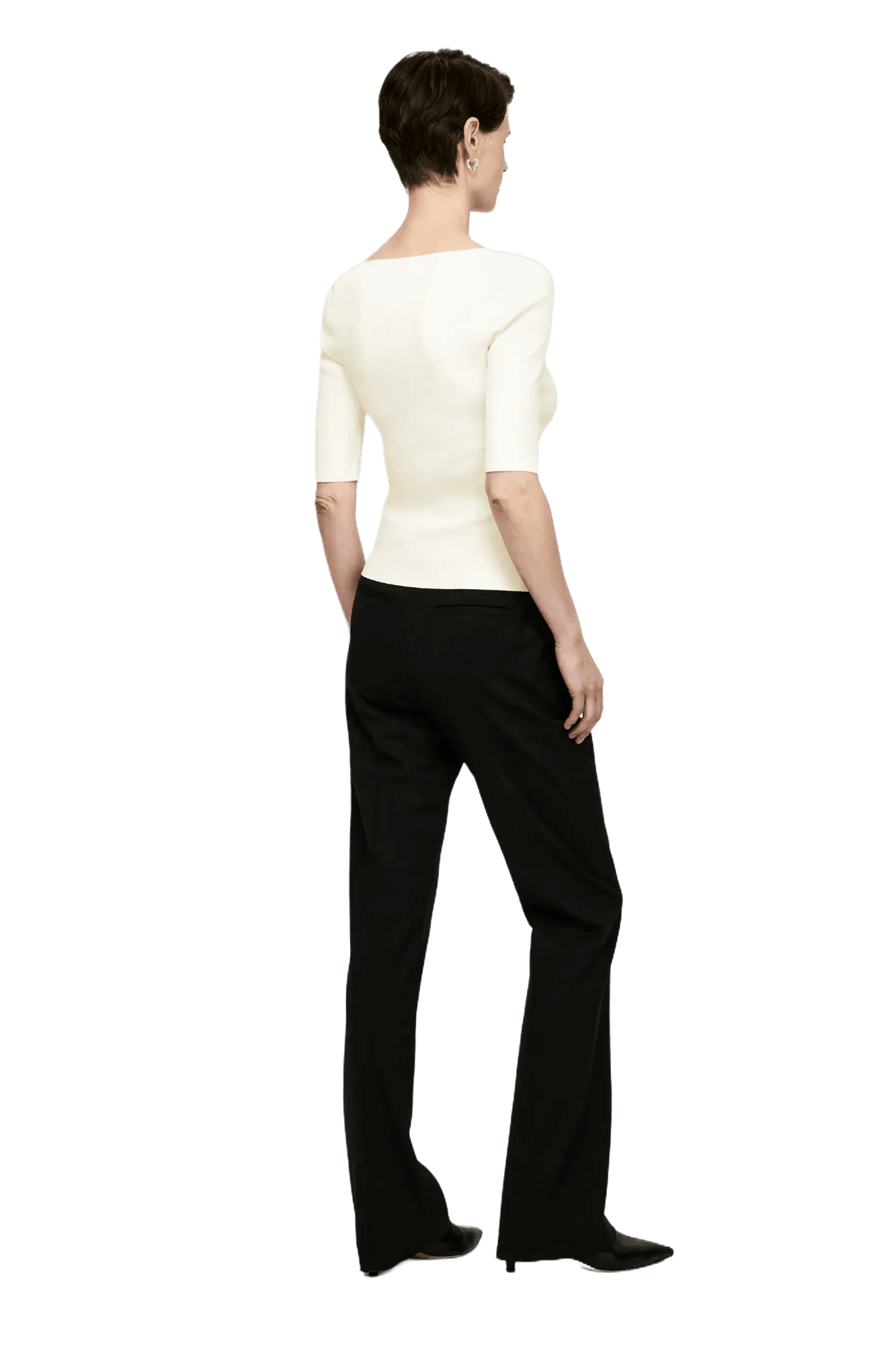 <tc>Arket</tc> 女式方領羅紋上衣