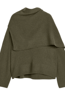 <tc>Arket</tc> 女士羊毛圍巾套衫