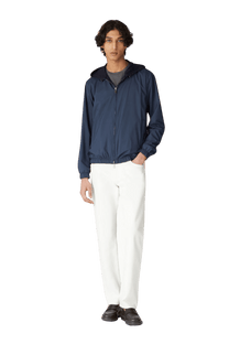 <tc>Loro Piana</tc> 男士連帽飛行員夾克
