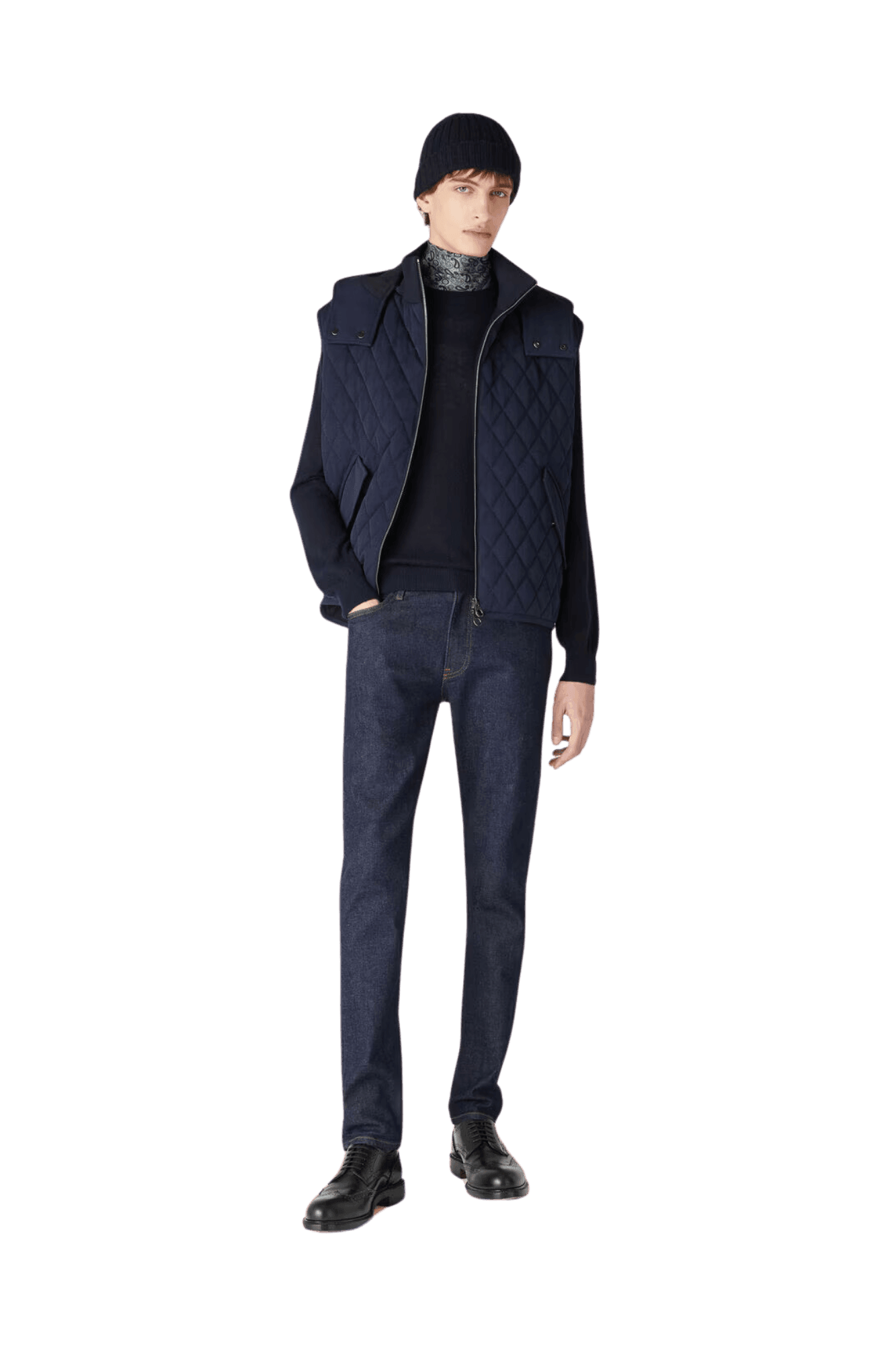 <tc>Loro Piana</tc> 男款 Camino 圓領衫