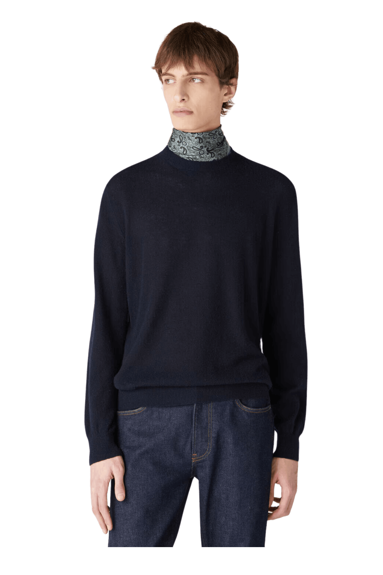 <tc>Loro Piana</tc> 男款 Camino 圓領衫