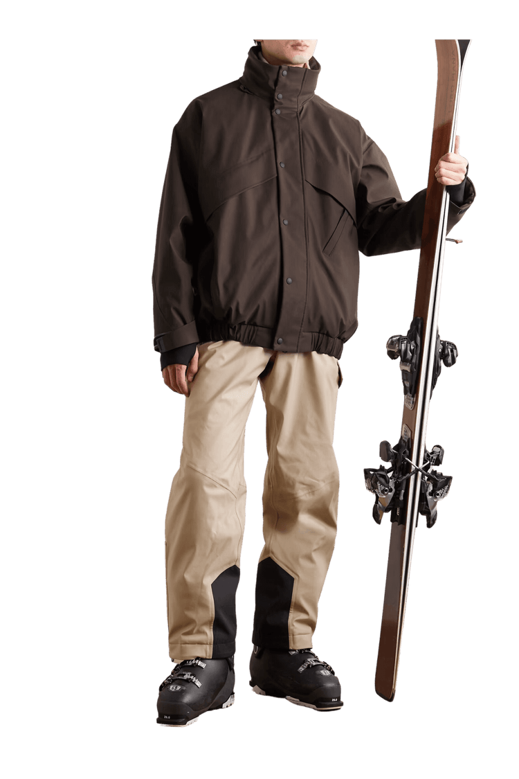 <tc>Loro Piana</tc> 男士 Lech Padded Storm System® 純羊毛混紡連帽滑雪夾克