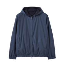 <tc>Loro Piana</tc> 男士連帽飛行員夾克