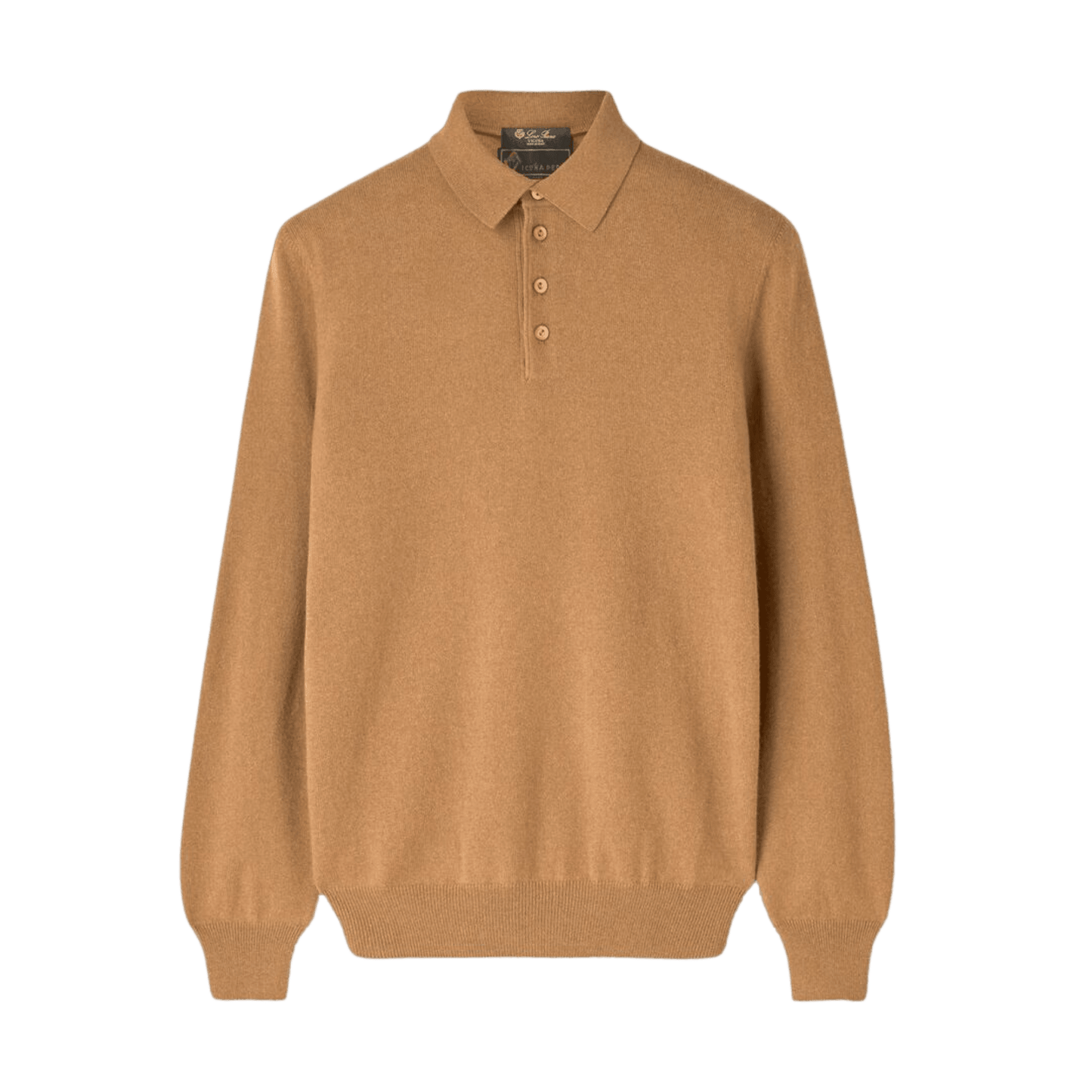 <tc>Loro Piana</tc> เสื้อโปโล Vicuña สำหรับผู้ชาย