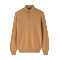 <tc>Loro Piana</tc> เสื้อโปโล Vicuña สำหรับผู้ชาย