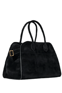 <tc>The Row</tc> 柔軟的 Margaux 10 絨面革包