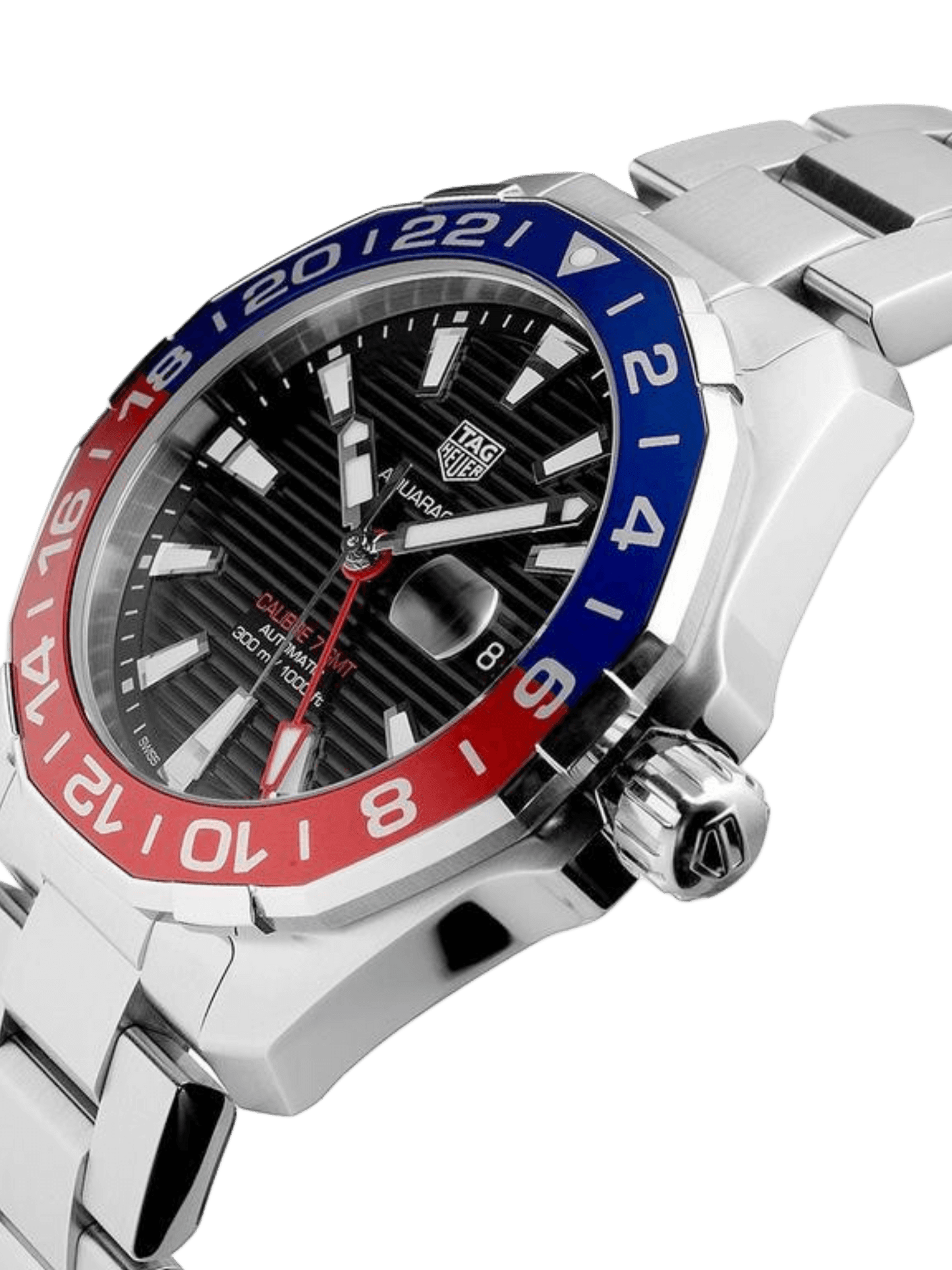 <tc>TAG Heuer</tc> Aquaracer Calibre 7 GMT 自動腕錶 43 毫米男士腕錶