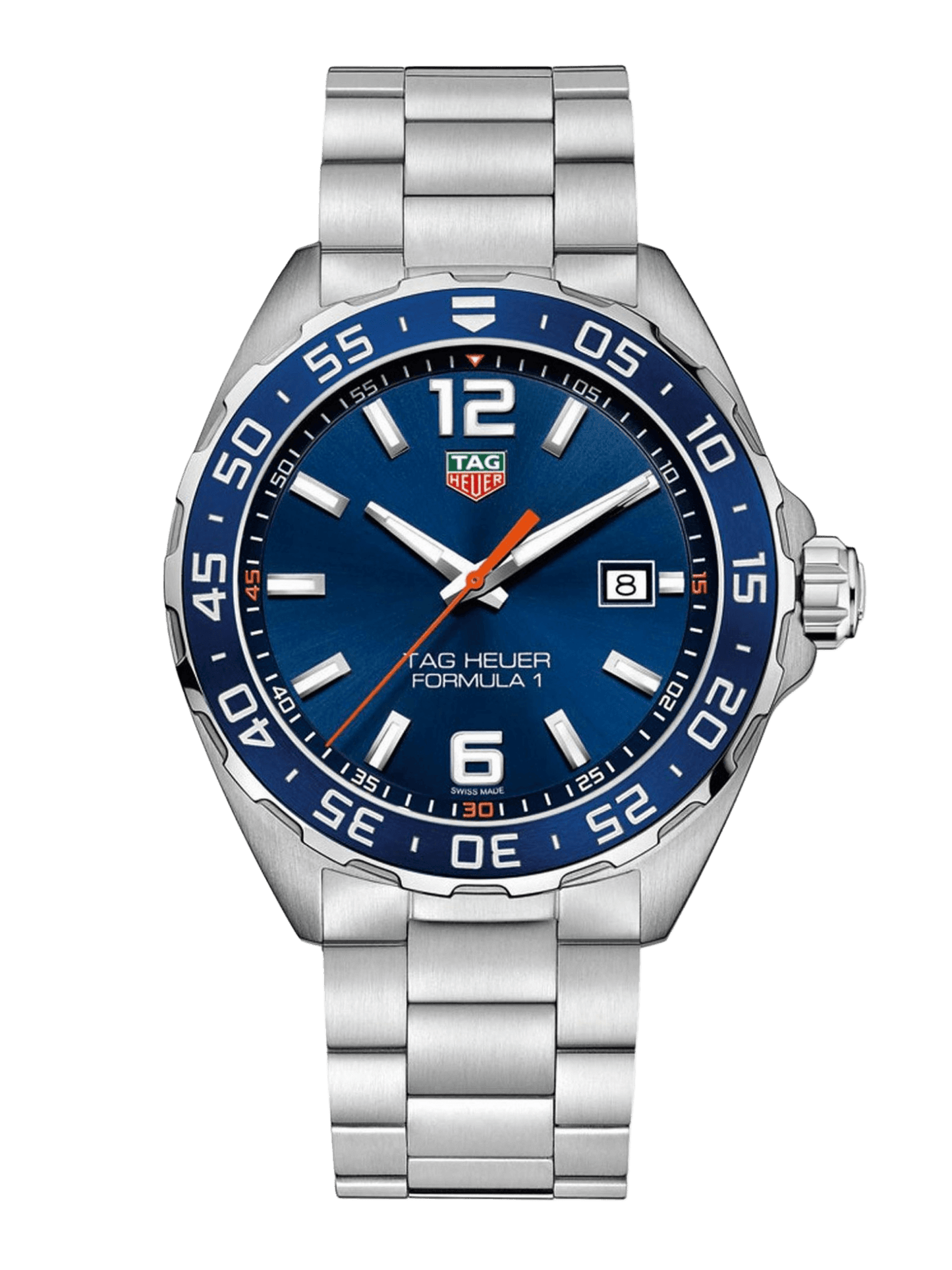 <tc>TAG Heuer</tc> 一級方程式男士石英藍鋼 43 毫米腕錶