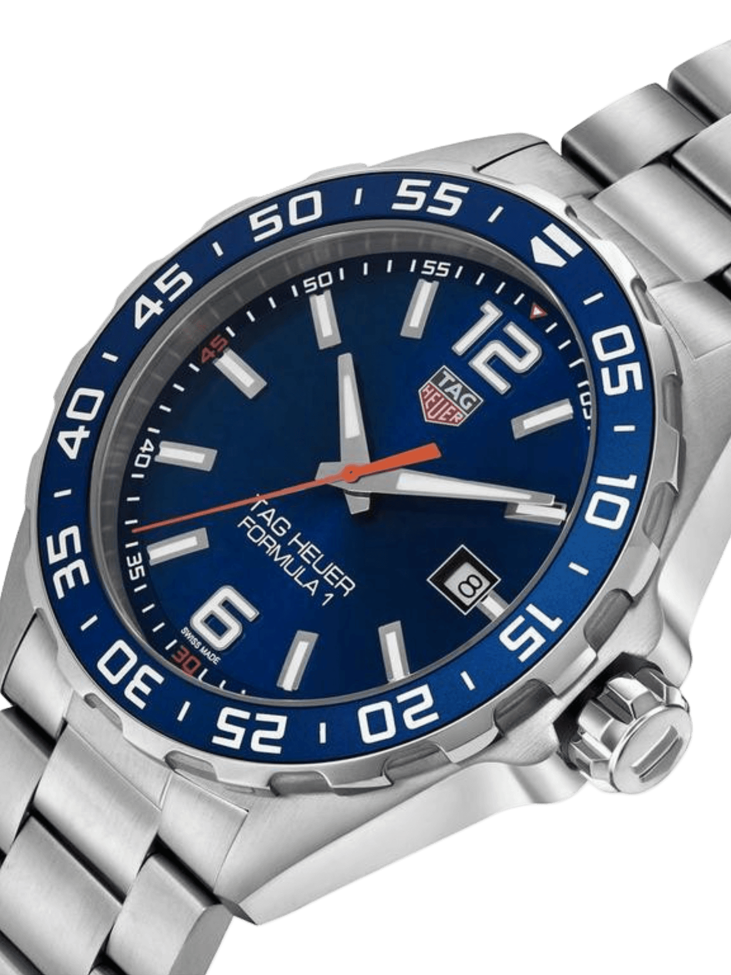 <tc>TAG Heuer</tc> 一級方程式男士石英藍鋼 43 毫米腕錶