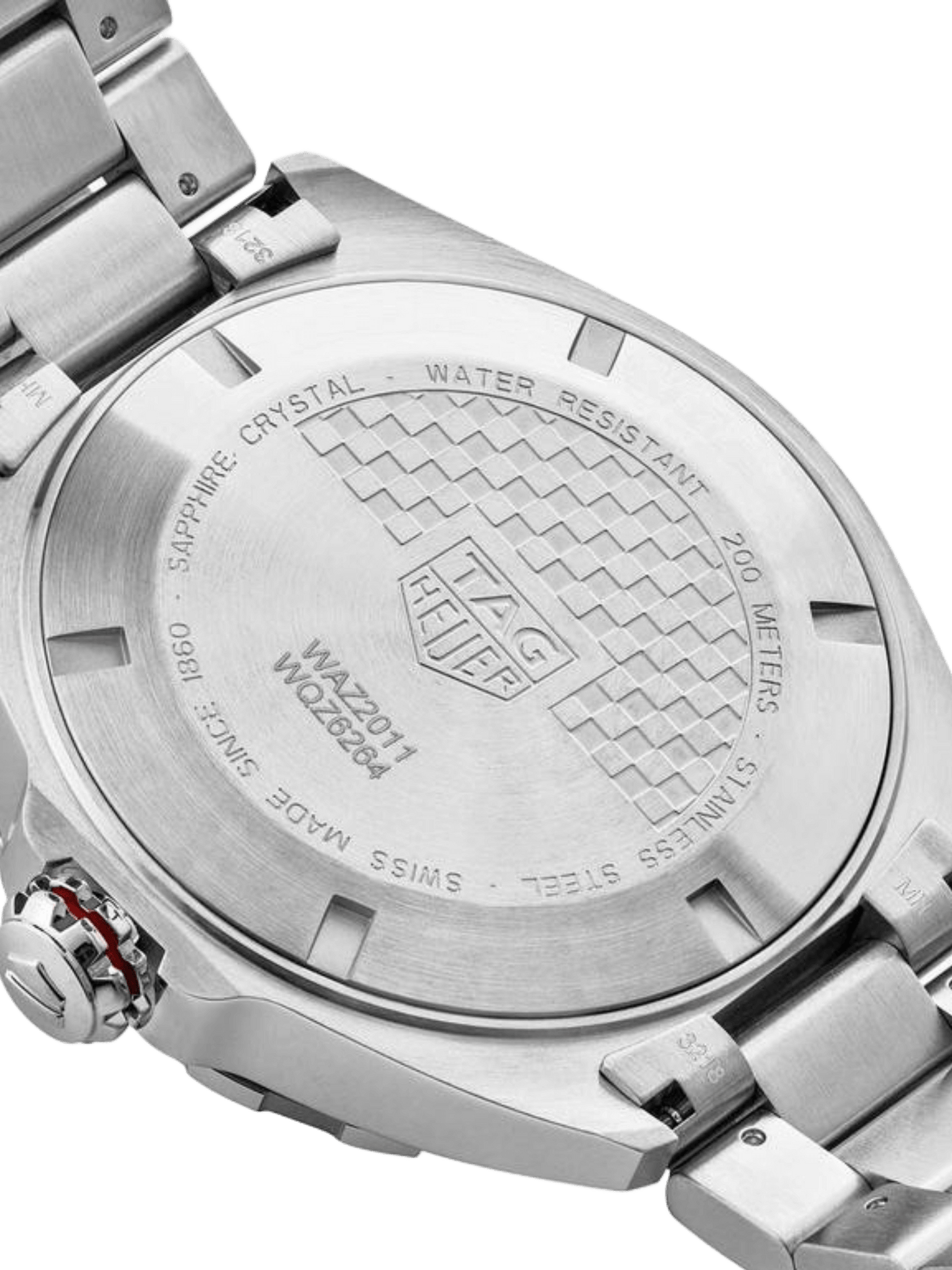 <tc>TAG Heuer</tc> Formula 1 Calibre 5 自動男士灰色鋼計時碼錶 43 毫米腕錶