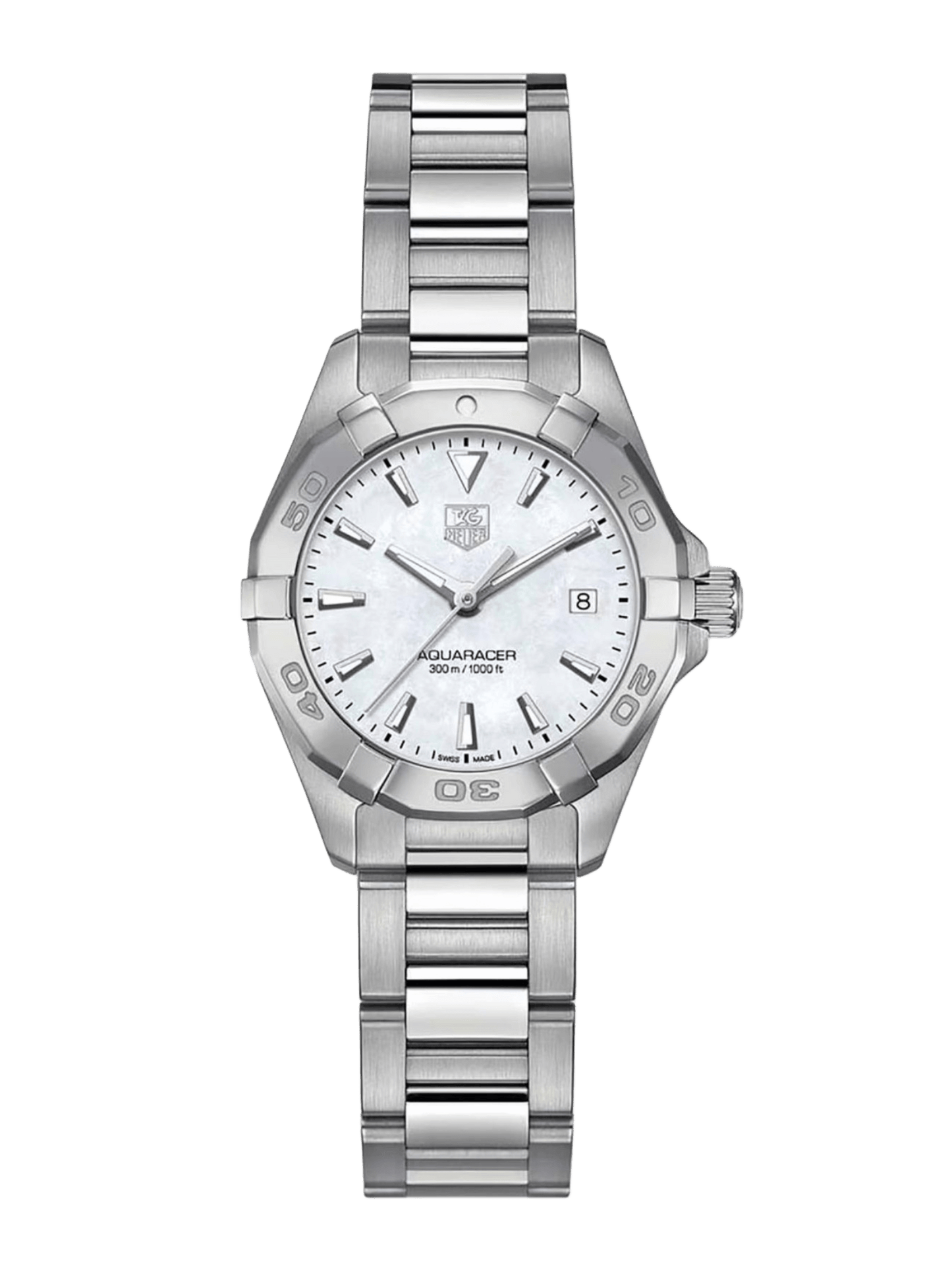 <tc>TAG Heuer</tc> アクアレーサー 300M クォーツ 27mm レディース腕時計