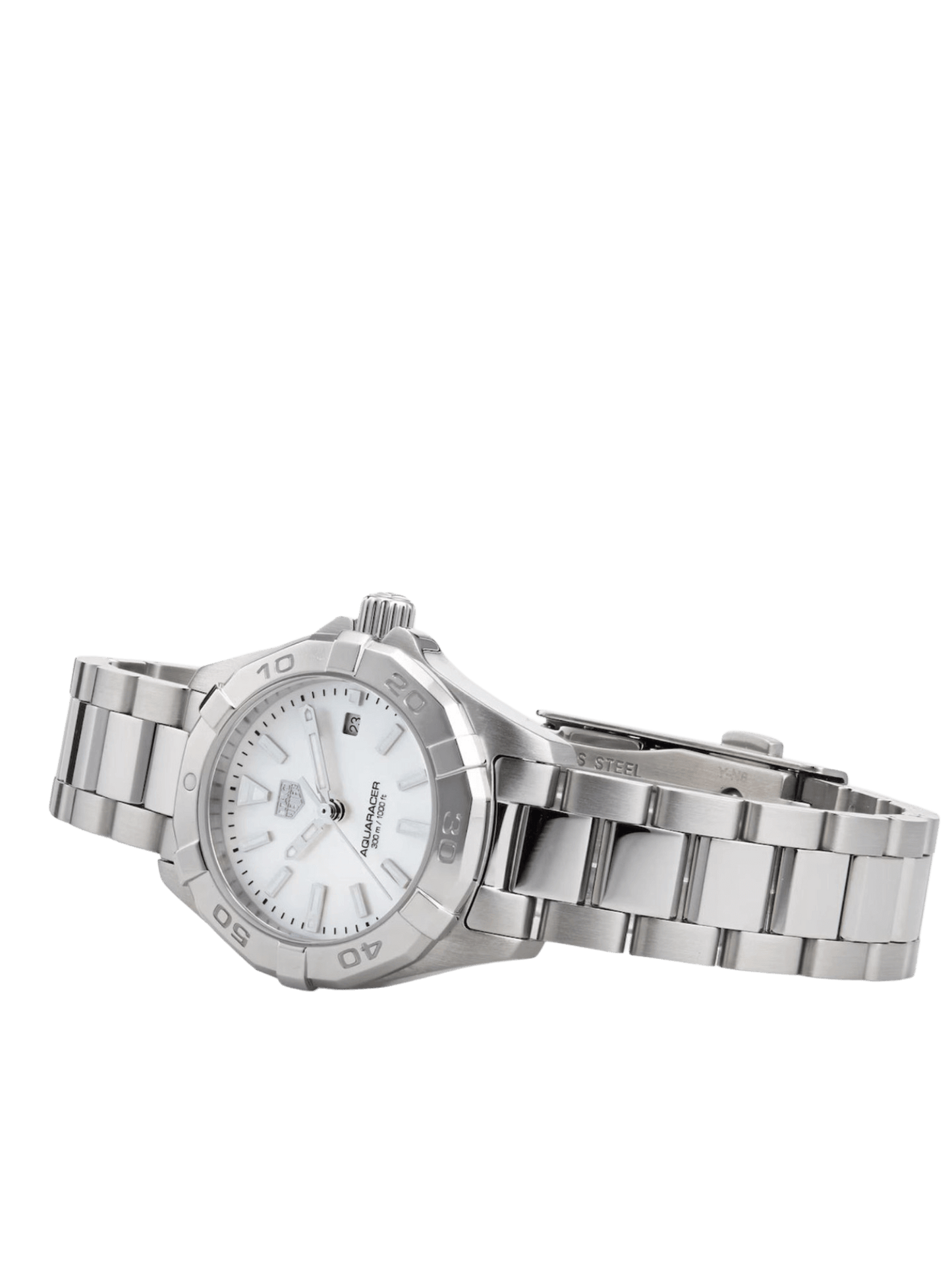 <tc>TAG Heuer</tc> アクアレーサー 300M クォーツ 27mm レディース腕時計