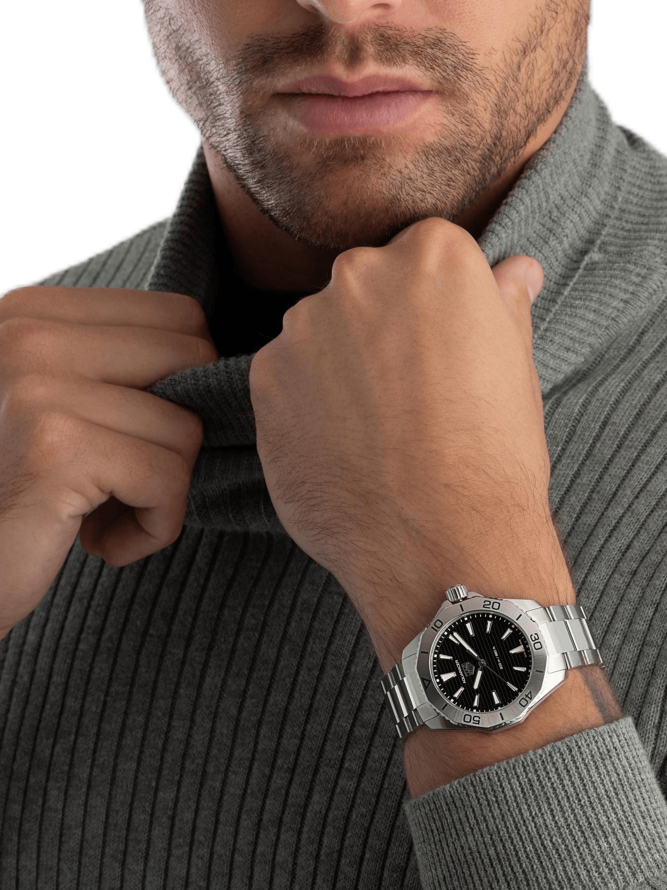 TAG Heuer Aquaracer Professional 200 Date 40mm Black Dial Men's Watch