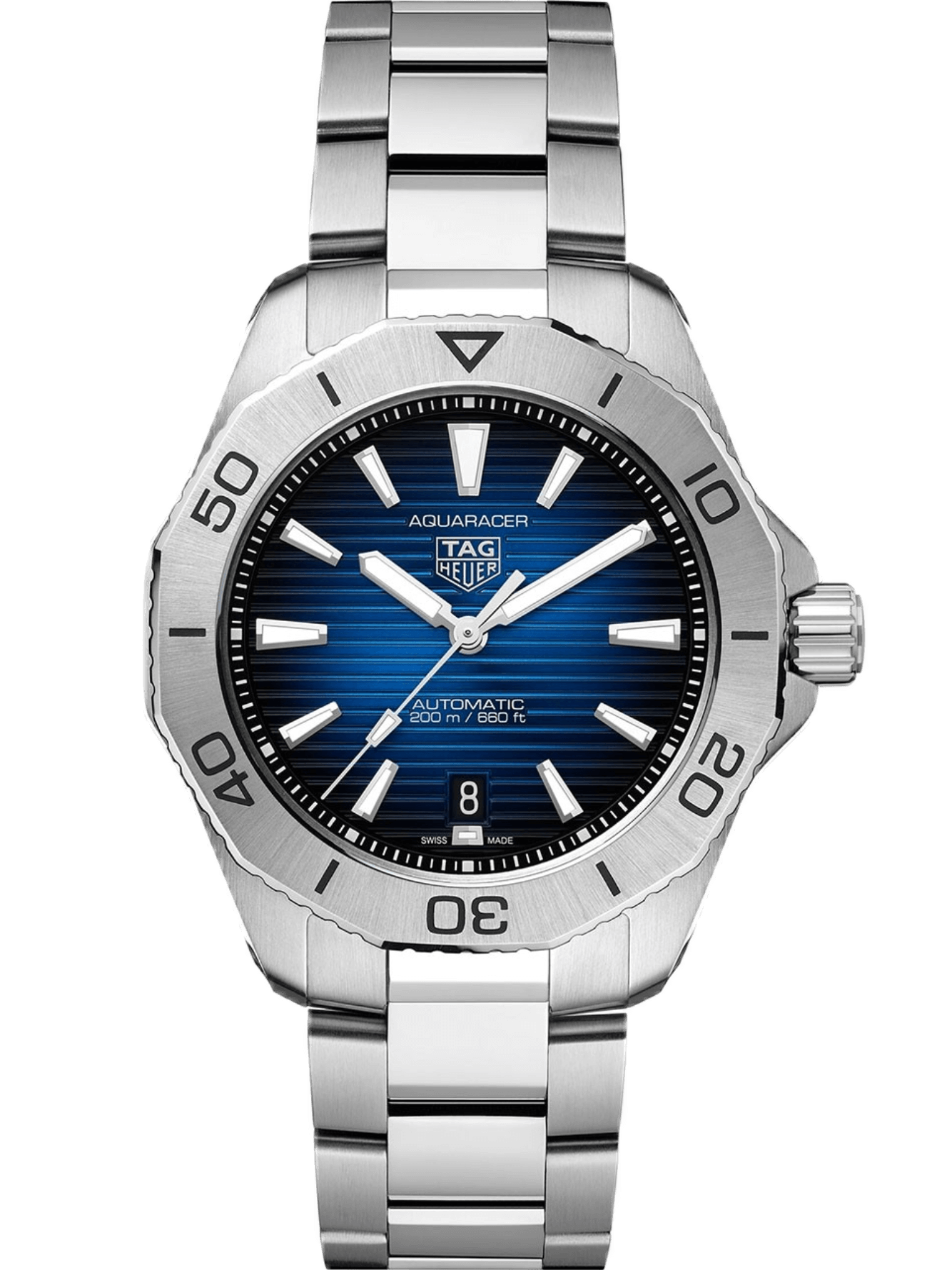 TAG Heuer Aquaracer Professional 200 Date 40mm Blue Dial Men's Watch