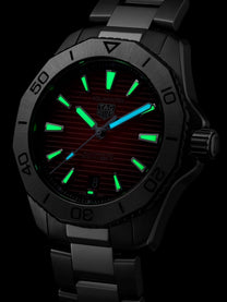 TAG Heuer Aquaracer Professional 200 Date 40mm Red Dial Men's Watch