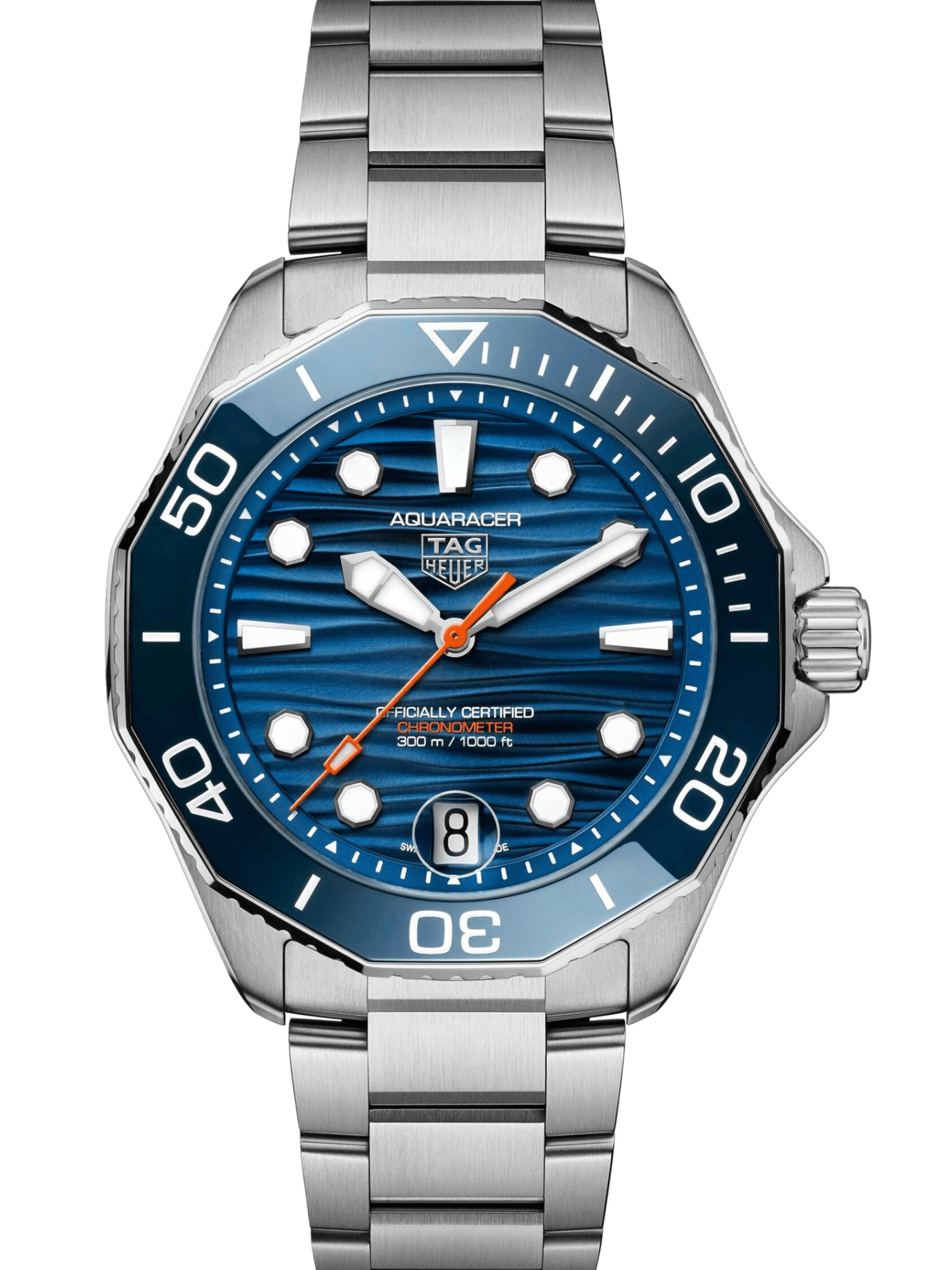 TAG Heuer Aquaracer Professional 300 Date 42mm Blue Dial Men's Watch