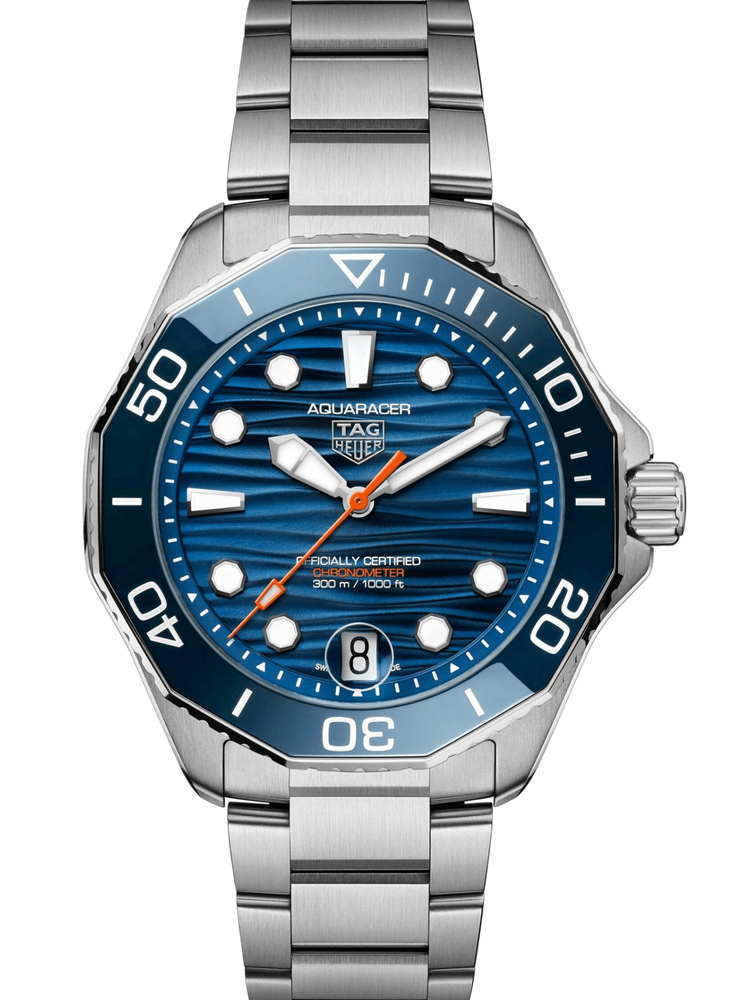 TAG Heuer Aquaracer Professional 300 Date 42mm Blue Dial Men's Watch