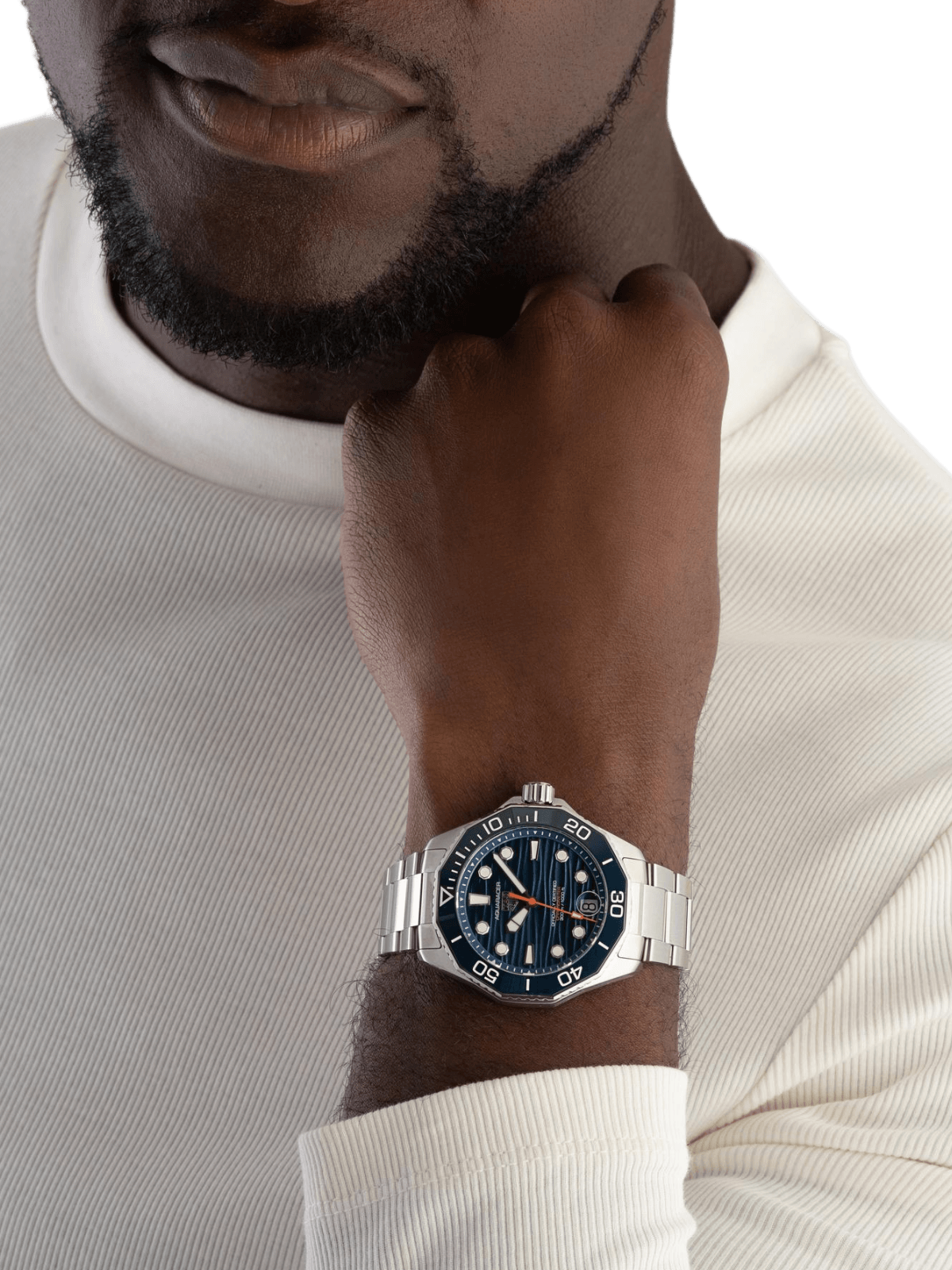 TAG Heuer Aquaracer Professional 300 Date 42mm Blue Dial Men's Watch