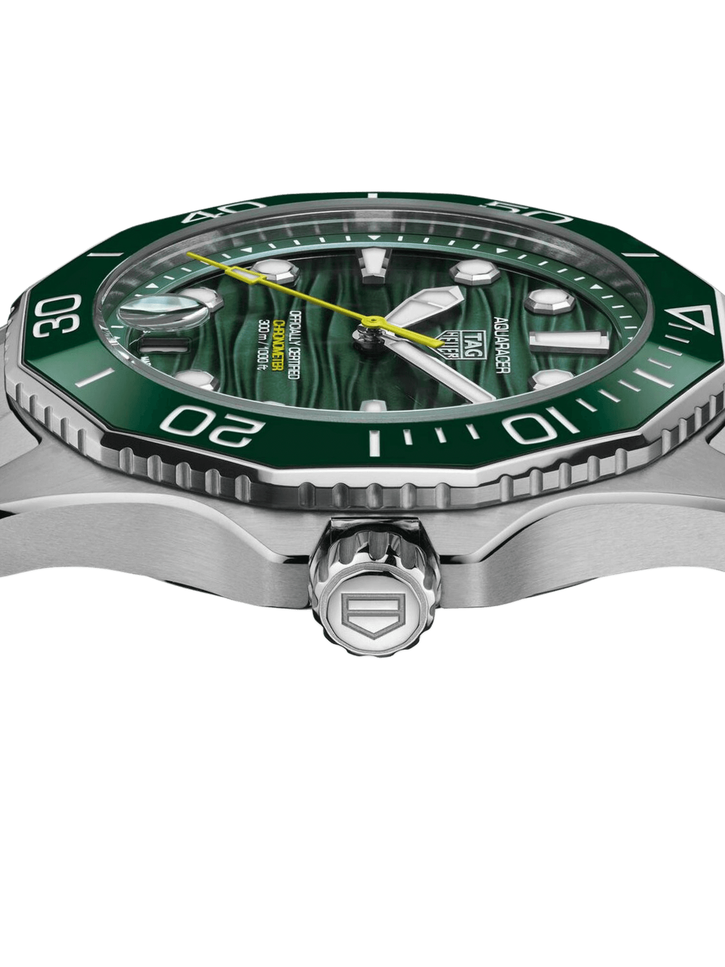 TAG Heuer Aquaracer Professional 300 Date 42mm Green Dial Men's Watch