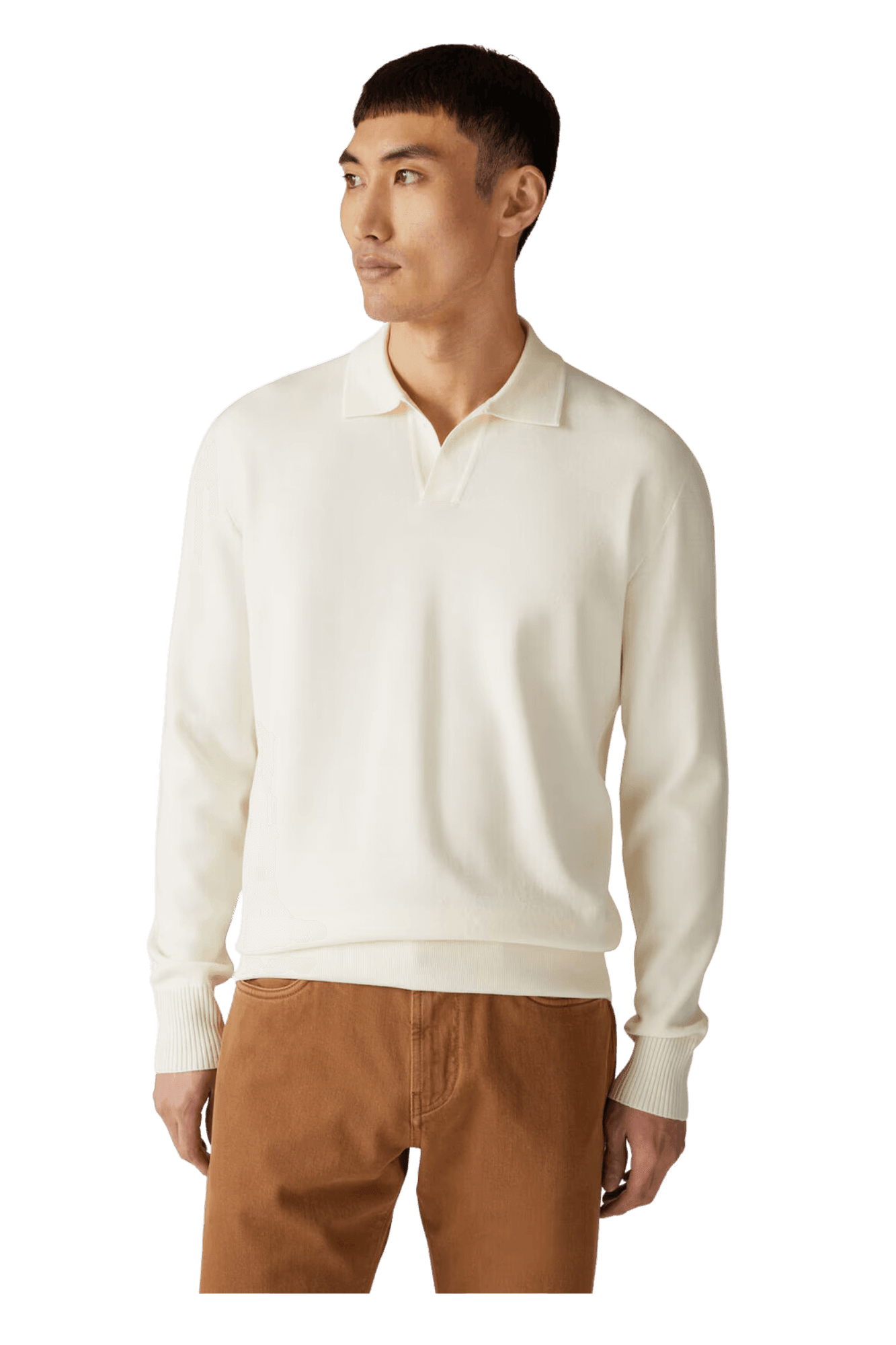 <tc>Loro Piana</tc> 男士無扣 Polo 衫