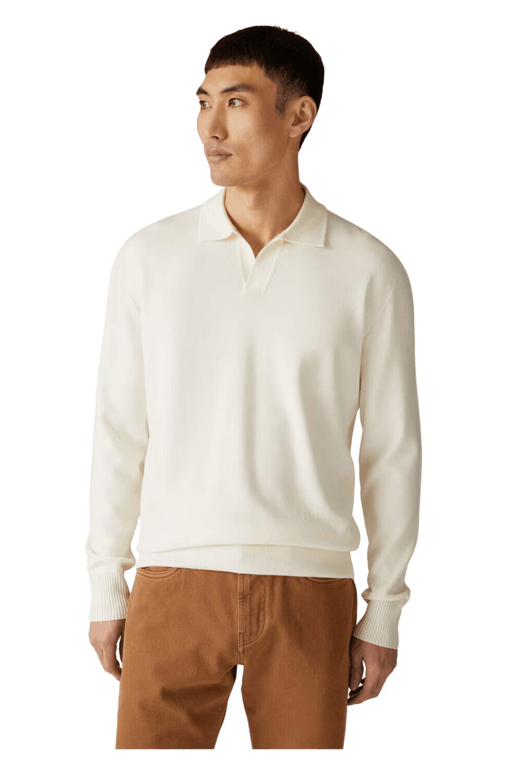 <tc>Loro Piana</tc> 男士無扣 Polo 衫