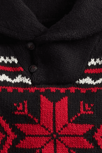 <tc>Ralph Lauren</tc> 男士雪花棉混紡套頭衫