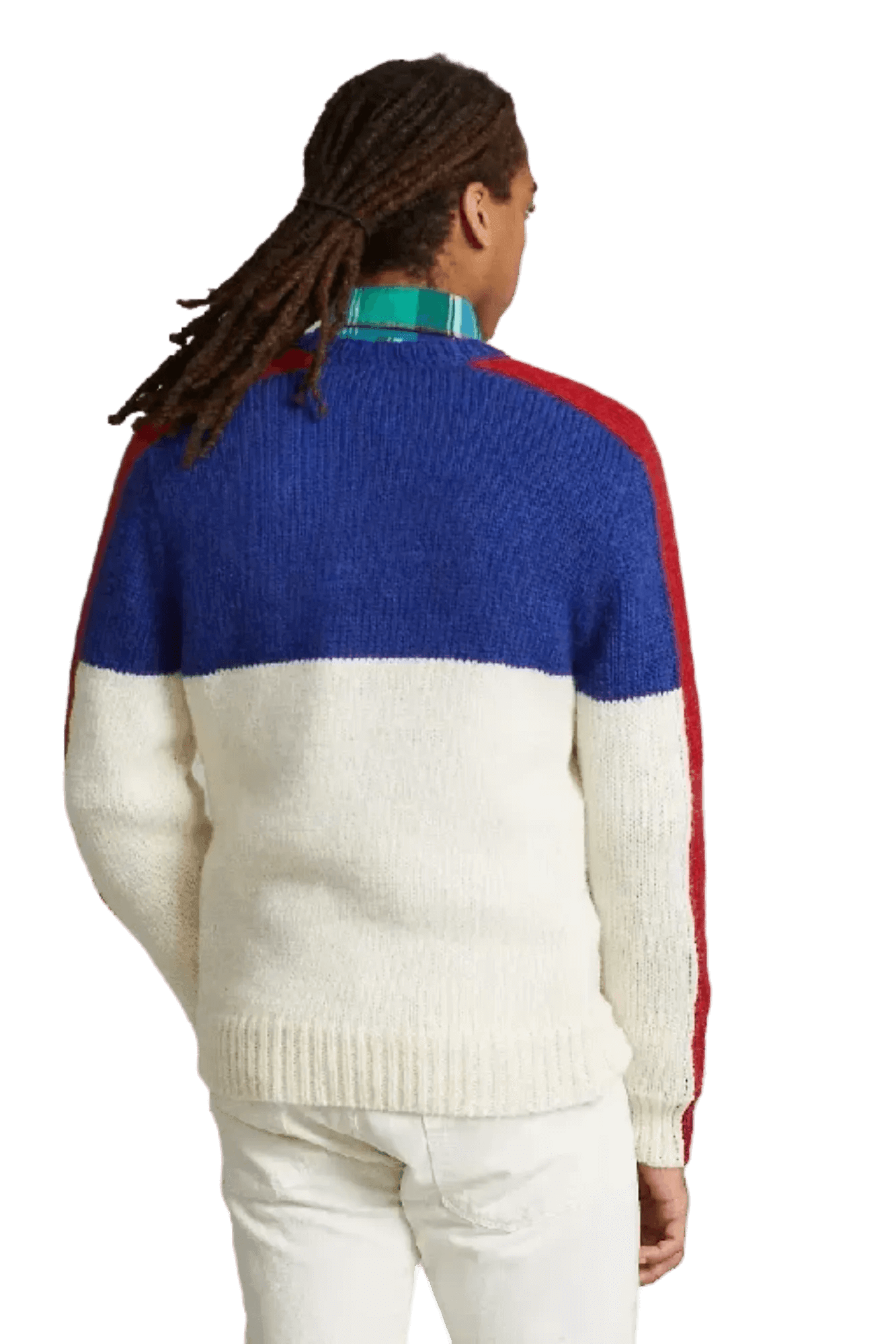 <tc>Ralph Lauren</tc> 男士 Polo 滑雪羊毛混紡毛衣