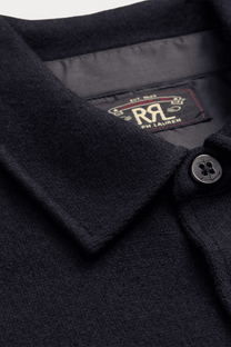 <tc>Ralph Lauren</tc> 男士鳥眼提花羊毛工裝套衫