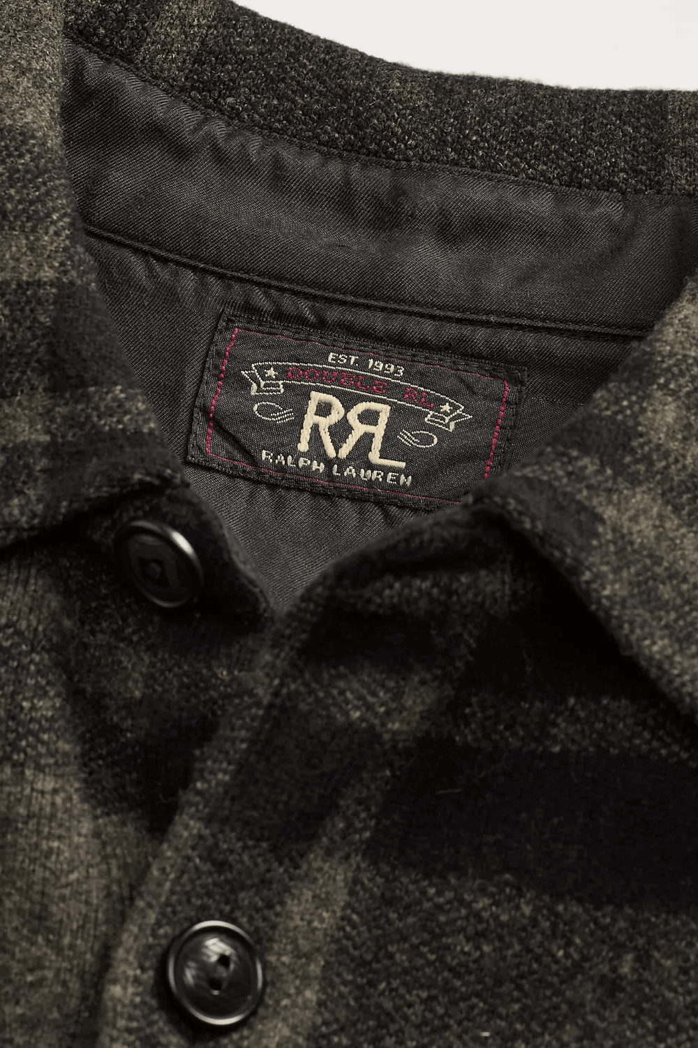 <tc>Ralph Lauren</tc> 男士格子羊毛提花工裝毛衣